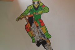 Kinderzimmer Motocross