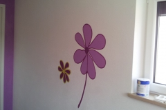 Kinderzimmer Blume